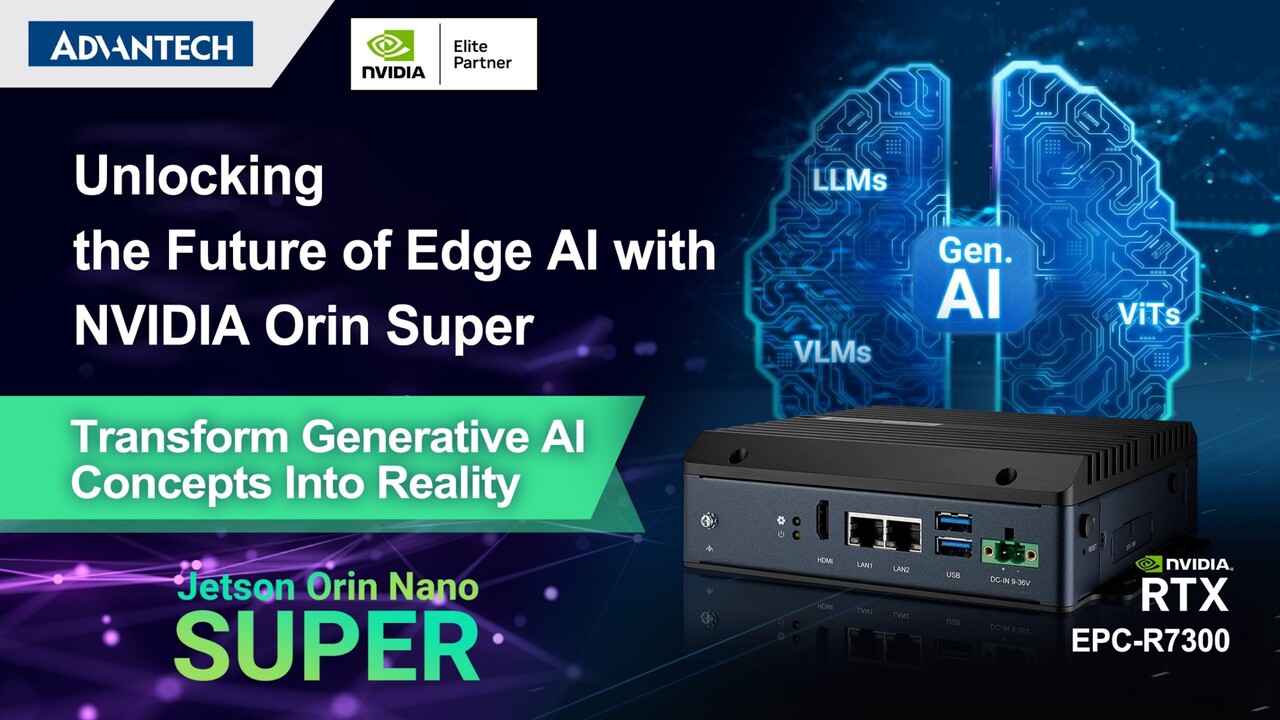 [Webinar] Shake Up Edge AI! NVIDIA Orin Super Solutions for LLM Benchmarking and Application Development